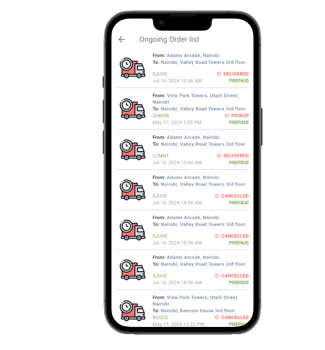 PataDelivery app